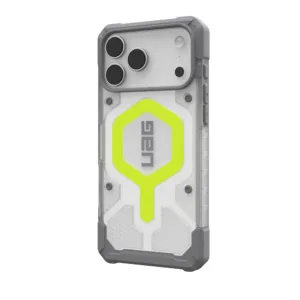 UAG รุ่น Pathfinder Clear (Magsafe) - เคส iPhone 17 Pro - สี Active Neon