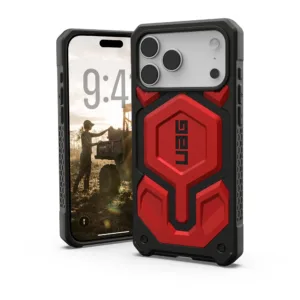 UAG รุ่น Monarch Pro - เคส iPhone 17 Pro Max - สี Crimson 11 UAG รุ่น Monarch Pro - เคส iPhone 17 Pro Max - สี Crimson