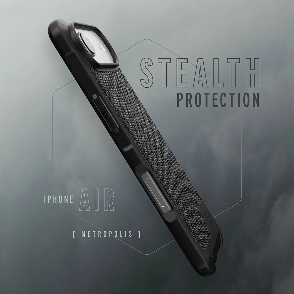 UAG รุ่น Metropolis LT (MagSafe) - เคส iPhone Air - สี Kevlar Black 7 UAG รุ่น Metropolis LT (MagSafe) - เคส iPhone Air - สี Kevlar Black - Image 7