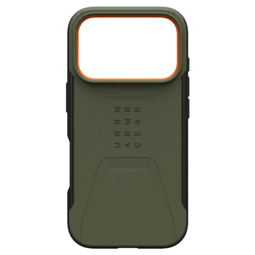UAG รุ่น Civilian (Magsafe) - เคส iPhone 17 Pro - สี Olive/Orange