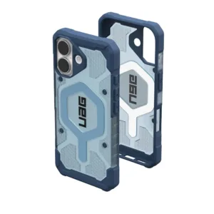 UAG รุ่น Pathfinder Clear (Magsafe) - เคส iPhone 17 - สี Blues/Lanyard