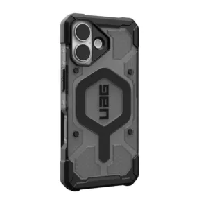 UAG รุ่น Pathfinder Clear (Magsafe) - เคส iPhone 17 - สี Ash/Black