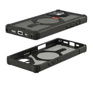 UAG รุ่น Plasma XTE (Magsafe) - เคส iPhone 17 - สี Black/Pop Orange