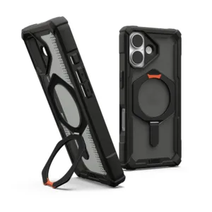 UAG รุ่น Plasma XTE (Magsafe) - เคส iPhone 17 - สี Black/Pop Orange