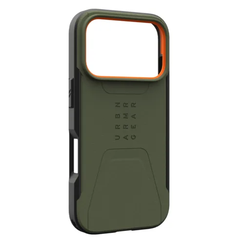 UAG รุ่น Civilian (Magsafe) - เคส iPhone 17 Pro - สี Olive/Orange - Image 2