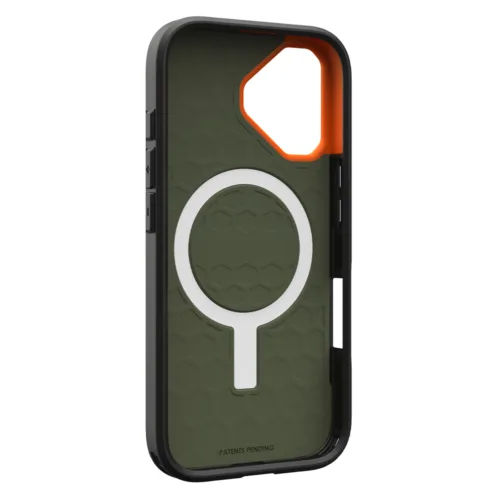UAG รุ่น Civilian (Magsafe) - เคส iPhone 17 - สี Olive/Orange - Image 4