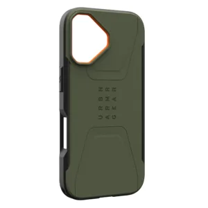 UAG รุ่น Civilian (Magsafe) - เคส iPhone 17 - สี Olive/Orange