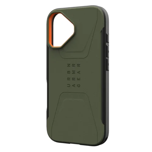 UAG รุ่น Civilian (Magsafe) - เคส iPhone 17 - สี Olive/Orange - Image 3