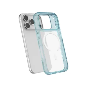 Ples รุ่น Lepi Air Layer Glim (MagSafe) - เคส iPhone 17 Pro - สี Neo Mintlake