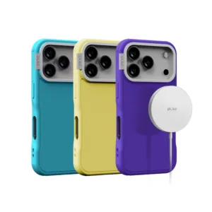 [Pre-Order] Ples รุ่น Pabl Tint (MagSafe) - เคส iPhone 17 Pro Max - สี Aqua Blue