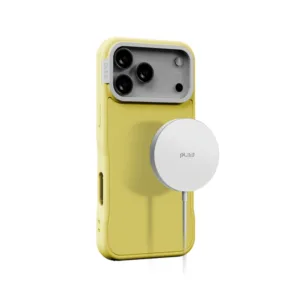Ples รุ่น Pabl Tint (MagSafe) - เคส iPhone 17 Pro Max - สี Neon Yellow
