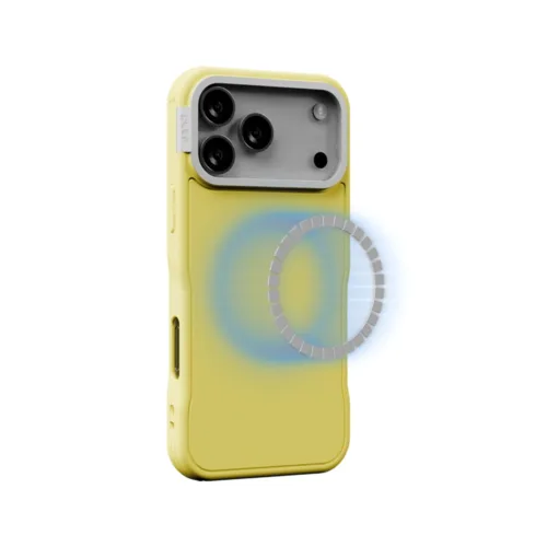 Ples รุ่น Pabl Tint (MagSafe) - เคส iPhone 17 Pro Max - สี Neon Yellow - Image 3