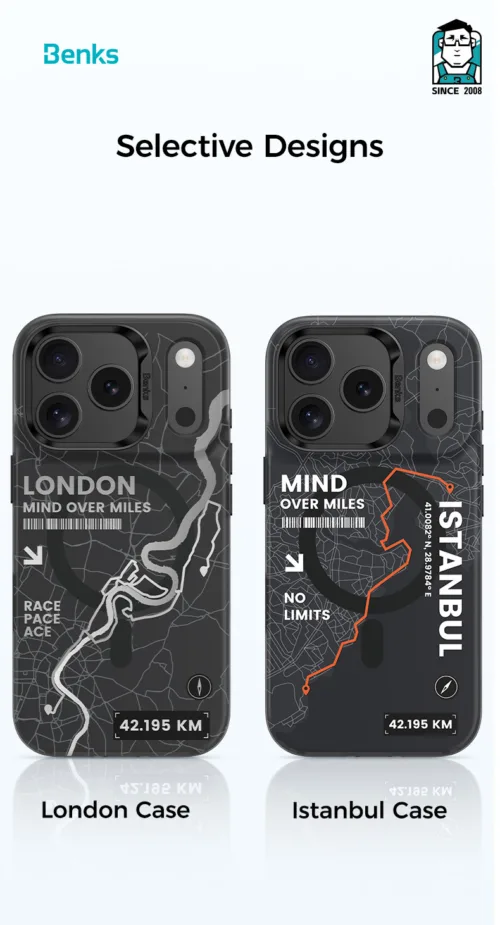 Benks รุ่น City-London with Camera Control - เคส iPhone 17 Pro Max - สี Black - Image 5
