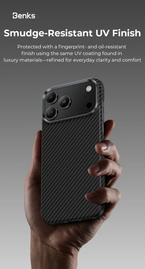 Benks รุ่น ArmorPro 600D with Camera Control - เคส iPhone 17 Pro - สี Black - Image 6