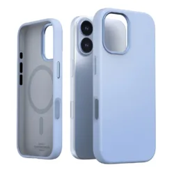 Araree รุ่น Typo Skin M - เคส iPhone 17 - สี Sky Blue
