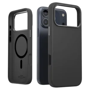Araree รุ่น Typo Skin M - เคส iPhone 17 Pro Max - สี Black