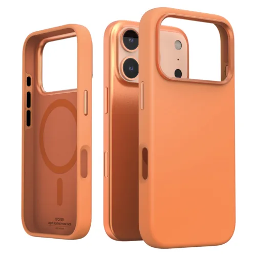 Araree รุ่น Typo Skin M - เคส iPhone 17 Pro Max - สี Orange