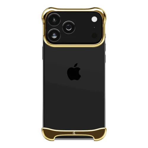 Arc รุ่น Pulse Aluminum - เคส iPhone 17 Pro Max - สี Polished Gold