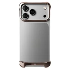 Arc รุ่น Pulse Aluminum - เคส iPhone 17 Pro Max - สี Polished Rose Bronze