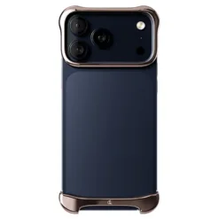 Arc รุ่น Pulse Aluminum - เคส iPhone 17 Pro Max - สี Polished Rose Bronze