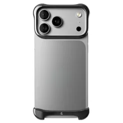 Arc รุ่น Pulse Aluminum - เคส iPhone 17 Pro Max - สี Polished Graphite