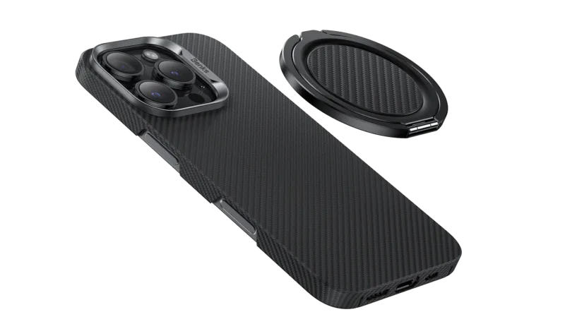 Benks รุ่น ArmorPop Phone Grip, Stand - แหวนติดหลังมือถือ - สี Black