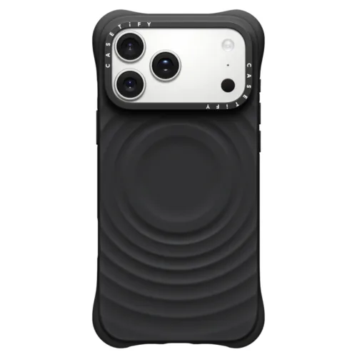 Casetify รุ่น Ripple Case (Magsafe) - เคส iPhone 17 Pro - สี Black