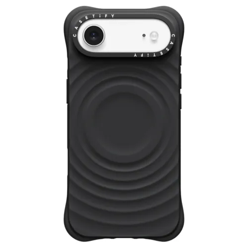 Casetify รุ่น Ripple Case (Magsafe) - เคส iPhone 17 Air - สี Black