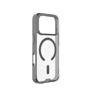 Hoda รุ่น Crystal Pro Glass Case (Magnetic) - เคส iPhone 17 Pro - สี Clear Black