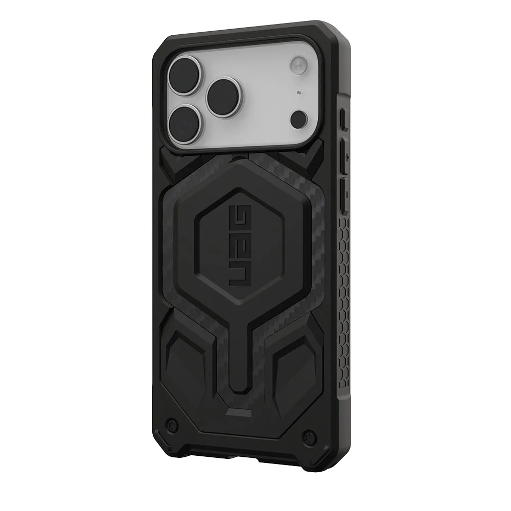 UAG รุ่น Monarch Pro (Exclusive Cap) - เคส iPhone 17 Pro Max - สี Carbon Fiber 3 UAG รุ่น Monarch Pro (Exclusive Cap) - เคส iPhone 17 Pro Max - สี Carbon Fiber - Image 3