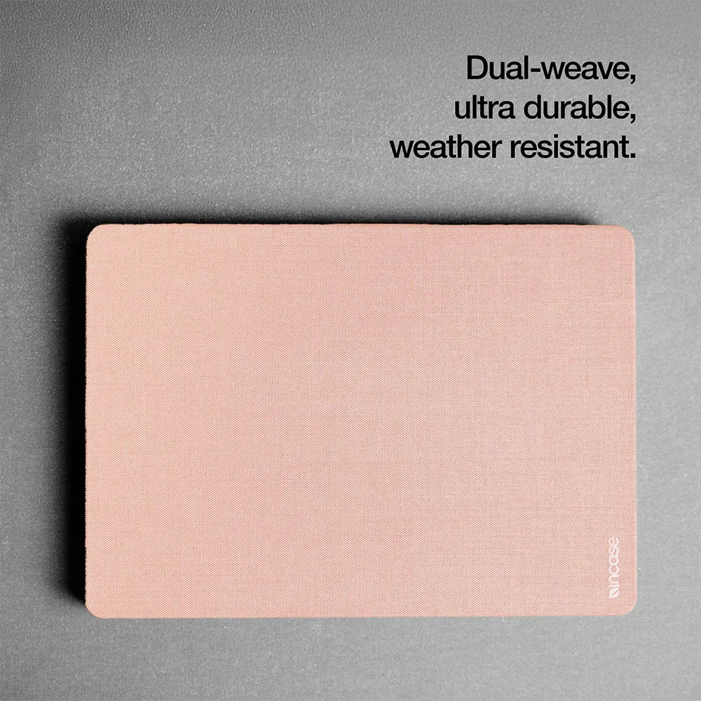 Incase รุ่น Textured Hardshell with Woolenex - เคส MacBook Pro 13" (M1/M2, 2020-2022) - สี Blush Pink 6 Incase รุ่น Textured Hardshell with Woolenex - เคส MacBook Pro 13" (M1/M2, 2020-2022) - สี Blush Pink - Image 6