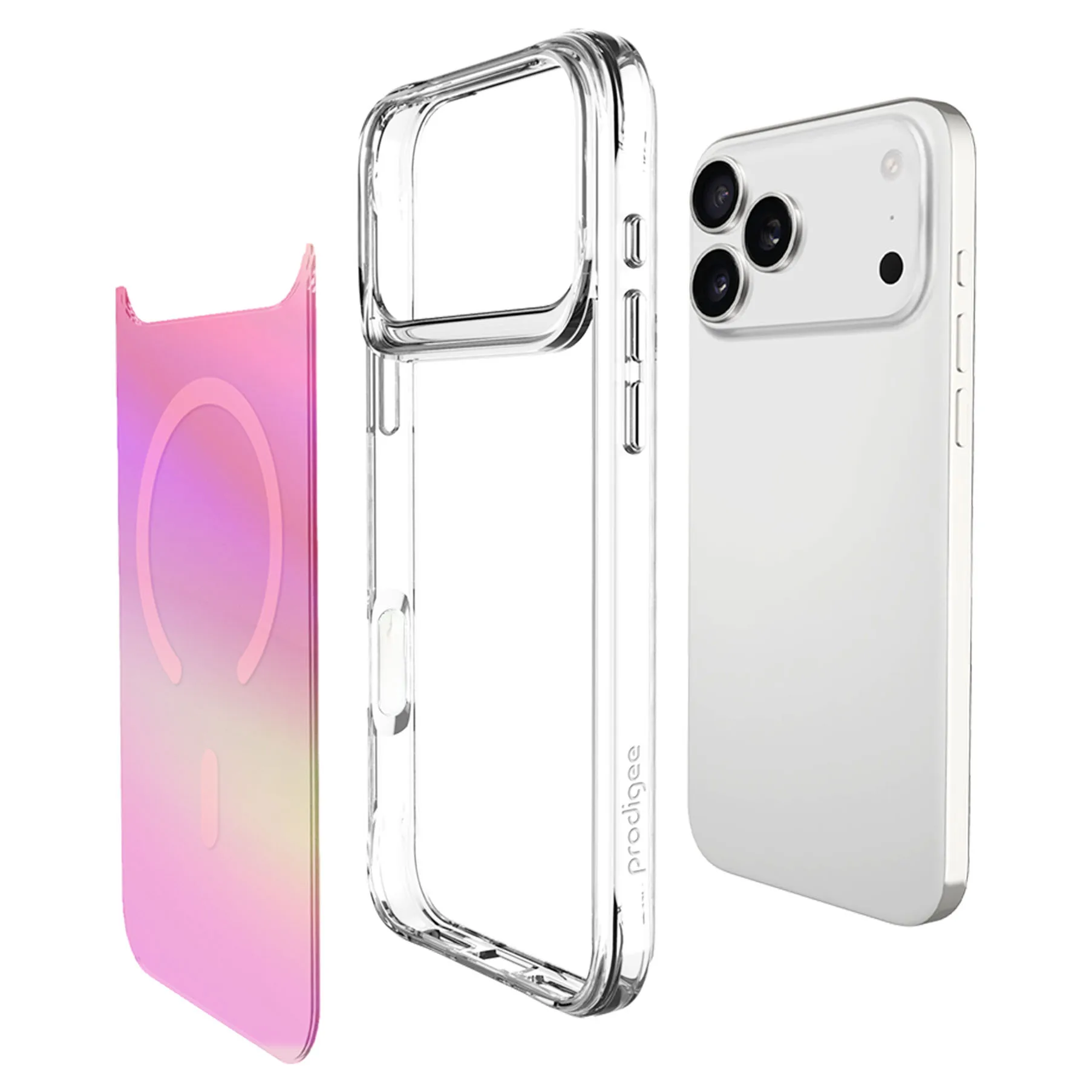 Prodigee รุ่น Glow - เคส iPhone 17 Pro - สี Iridescent 3 Prodigee รุ่น Glow - เคส iPhone 17 Pro - สี Iridescent - Image 3