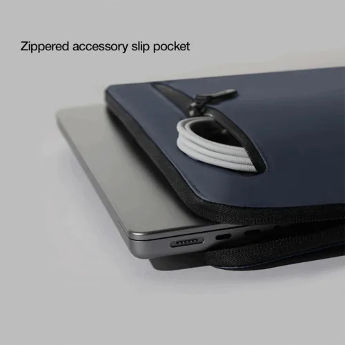Incase รุ่น Compact Sleeve in Flight Nylon - ซองใส่แล็ปท็อป MacBook Pro 14" (M1-M4, 2021-2024) - สี Navy - Image 7