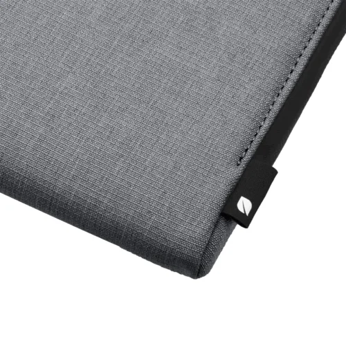 Incase รุ่น Facet Sleeve in Recycled Twill - ซองใส่แล็ปท็อป MacBook Pro 14" (M1-M4, 2021-2024) - สี Gray - Image 4