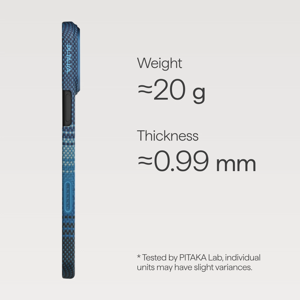 Pitaka รุ่น Ultra-Slim Case - เคส iPhone 17 - สี Moonrise 3 Pitaka รุ่น Ultra-Slim Case - เคส iPhone 17 - สี Moonrise - Image 3