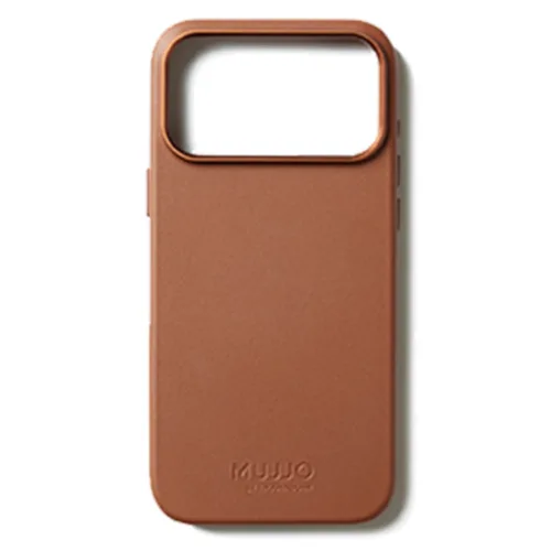 Mujjo รุ่น Full Leather - เคส iPhone 17 Pro Max - สี Tan