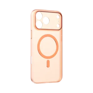 Momax รุ่น CaseFORM Lite (MagSafe) - เคส iPhone 17 Pro - สี Transparent Orange