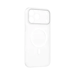 Momax รุ่น CaseFORM Lite (MagSafe) - เคส iPhone 17 Pro Max - สี Transparent White