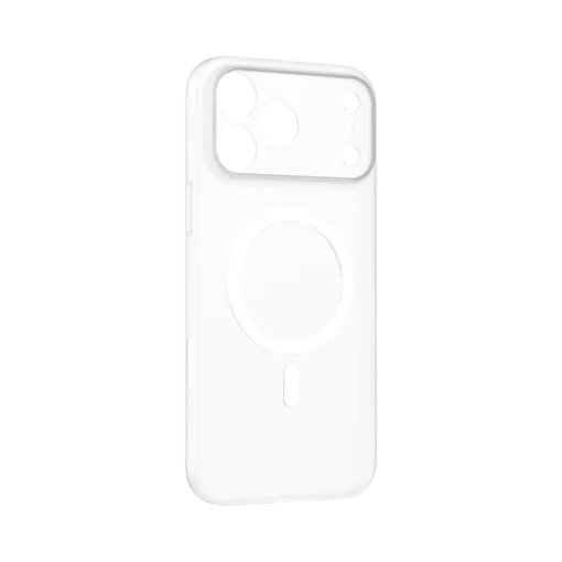 Momax รุ่น CaseFORM Lite (MagSafe) - เคส iPhone 17 Pro Max - สี Transparent White - Image 2