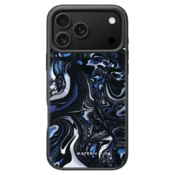 Materik รุ่น Luxury & Personalized - เคส iPhone 17 Pro Max - สี Black Pearl