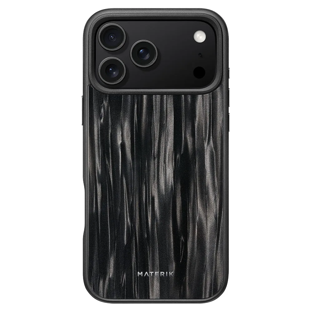Materik รุ่น Luxury & Personalized - เคส iPhone 17 Pro - สี Black Ocean 1 Materik รุ่น Luxury & Personalized - เคส iPhone 17 Pro - สี Black Ocean