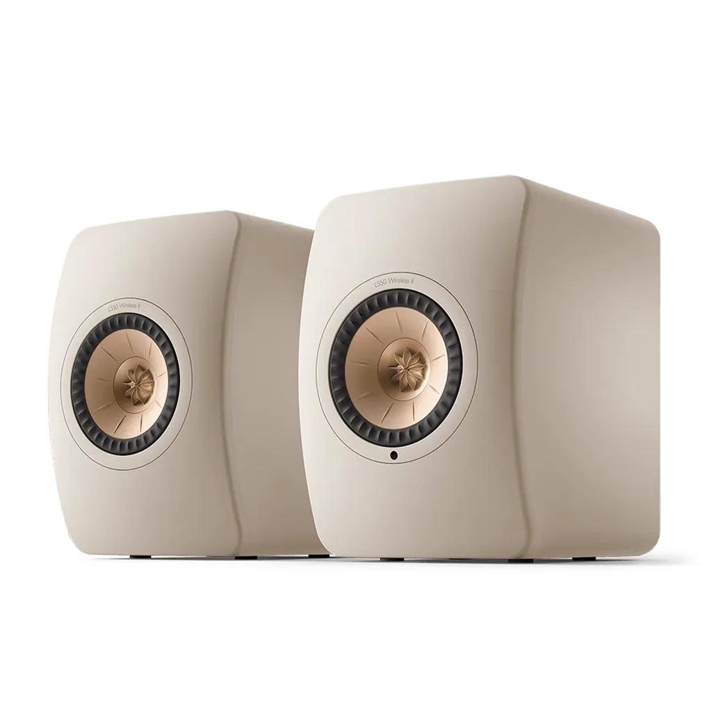 ลำโพง KEF รุ่น LS50 Wireless II - สี Sand Shell 1 ลำโพง KEF รุ่น LS50 Wireless II - สี Sand Shell