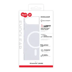 Tech21 รุ่น EvoClear (MagSafe) - เคส iPhone Air - สี Clear 25 Tech21 รุ่น EvoClear (MagSafe) - เคส iPhone Air - สี Clear