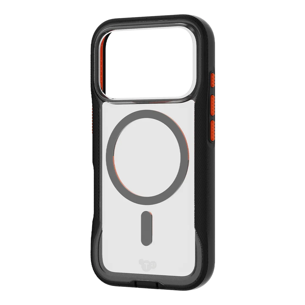 Tech21 รุ่น EvoPro (MagSafe) - เคส iPhone 17 Pro - สี Clear/Black 5 Tech21 รุ่น EvoPro (MagSafe) - เคส iPhone 17 Pro - สี Clear/Black - Image 5