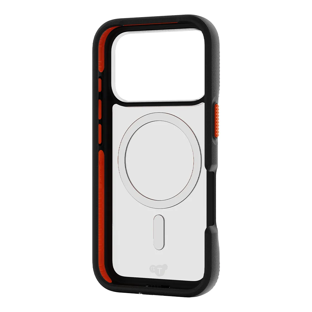 Tech21 รุ่น EvoPro (MagSafe) - เคส iPhone 17 Pro - สี Clear/Black 6 Tech21 รุ่น EvoPro (MagSafe) - เคส iPhone 17 Pro - สี Clear/Black - Image 6