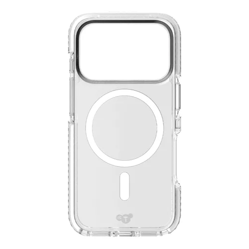 Tech21 รุ่น EvoCrystal (MagSafe) - เคส iPhone 17 Pro - สี Clear/Metalic Silver - Image 2