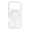 Tech21 รุ่น EvoCrystal (MagSafe) - เคส iPhone 17 Pro Max - สี Clear/Metalic Silver