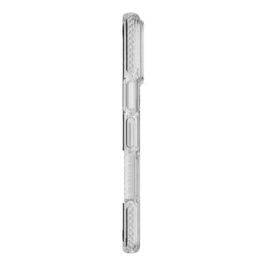 Tech21 รุ่น EvoCrystal (MagSafe) - เคส iPhone 17 Pro Max - สี Clear/Metalic Silver