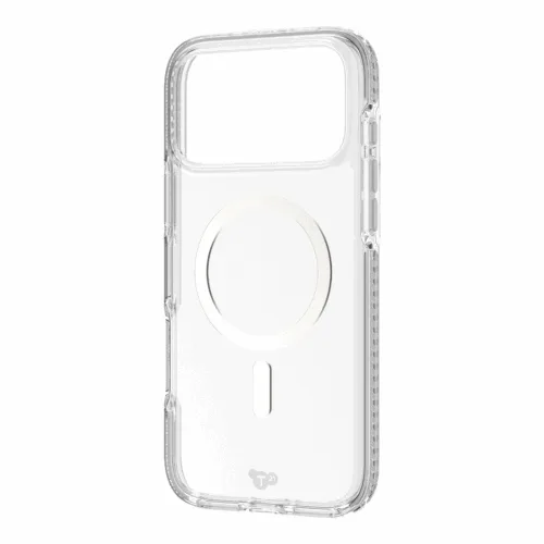Tech21 รุ่น EvoCrystal (MagSafe) - เคส iPhone 17 Pro Max - สี Clear/Metalic Silver - Image 5