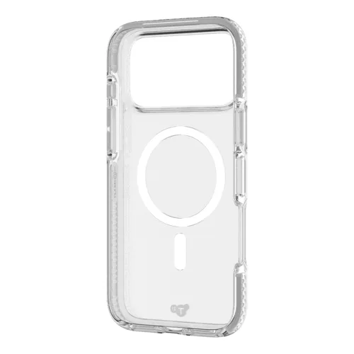 Tech21 รุ่น EvoCrystal (MagSafe) - เคส iPhone 17 Pro Max - สี Clear/Metalic Silver - Image 6
